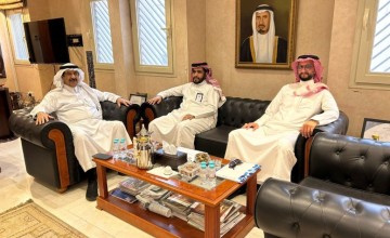 رجل الأعمال حمد الشويعر يستقبل المدير التنفيذي لتراحم الرياض لبحث سبل التعاون المشترك