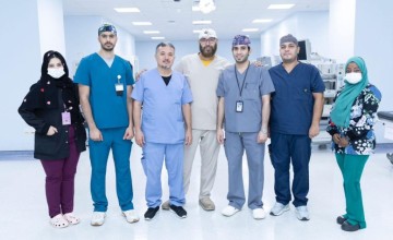 استئصال ورم سدوي من معدة معتمر صيني بمستشفى الملك فيصل بمكة المكرمة