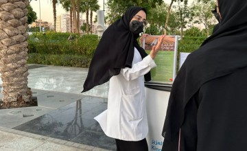 تفعيل مبادرة شتاء صحي في ممشى اليمامة وحديقة الأمير ماجد