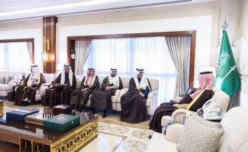 نائب أمير الشرقية يستقبل محافظ الهيئة السعودية للمواصفات والمقاييس والجودة