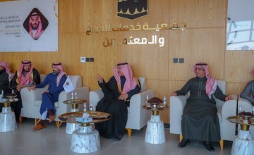 محافظ دومة الجندل يقف على استعدادات الجهات بمدينة الحجاج بالجوف بمركز الشقيق