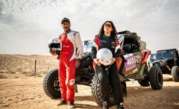 أرجوان عمار تستعد للمشاركة في النسخة الـ20 من رالي حائل الدولي