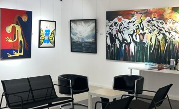 صالة تكعيب للفنون التشكيلية تحتضن المعرض التشكيلي الجماعي بمشاركة 26 رسام