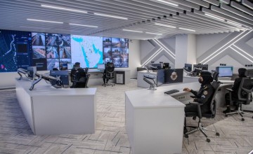 مدير الأمن العام يدشن مركز المراقبة الميداني بالإدارة العامة لدوريات الأمن
