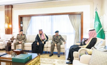 سمو نائب أمير الشرقية يستقبل مدير شرطة المنطقة