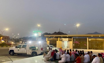 فرع الأمر بالمعروف بمنطقة الباحة يفعّل المصلى المتنقل في الأماكن العامة