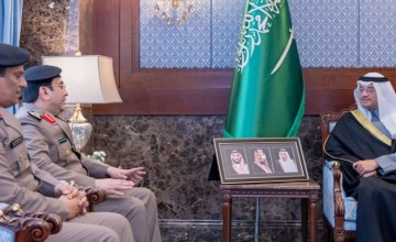 سمو محافظ الأحساء يستقبل مدير مرور المنطقة الشرقية