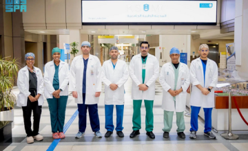 «باستخدام الروبوت والعلاج الكيميائي المسخن» .. استئصال ورم نادر بالغشاء البلوري  في المدينة الطبية بجامعة الملك سعود