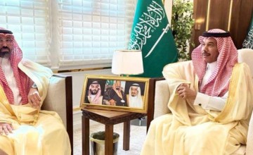 محافظ صوير يهنئ رئيس البلدية الجديد سميحان الشمري.. ويشيد بدور القيادة في دعم القطاع البلدي