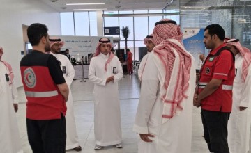 “الهلال الأحمر” بالشمالية يتأهب ميدانياً لاستقبال حجاج بيت الله من العراق