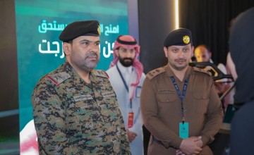 «وكيل وزارة الداخلية لشؤون الأفواج الأمنية» يزور جناح الوزارة في ملتقى إعلام الحج 1446هـ