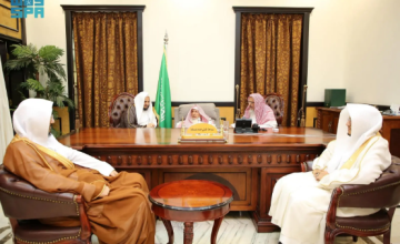 «المفتي العام» يستقبل وفد محكمة الأحوال الشخصية بالطائف ويشيد بتطوير القضاء وسرعة الإنجاز