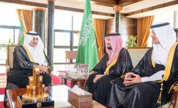 «أمير تبوك» يستقبل رئيس القطاع الشمالي الصحي ويهنئ الرئيس التنفيذي الجديد لتجمع تبوك الصحي