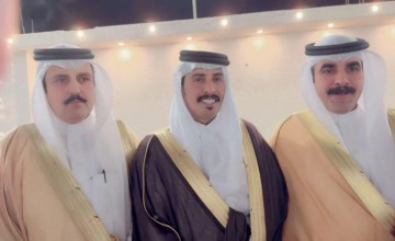 بحضور محافظ الحائط ووجهاء القبائل..  الإعلامي عبدالعزيز القلادي يدخل القفص الذهبي