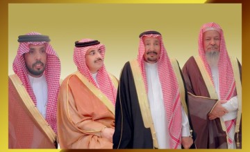 بحضور الأمير مشعل بن محمد وعدد من المشايخ.. معرف قبيلة الشوالعة يقيم مأدبة تكريم لـ”حميد بن مصلاب” و”عايض المظيبري”