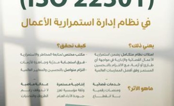 ديوان المظالم يحصد للمرة الثانية شهادة الآيزو لإدارة استمرارية الأعمال