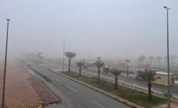 الأرصاد تحذر من رياح مثيرة للأتربة وضباب في عدة مناطق بالمملكة