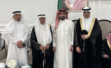 رجل الأعمال عايد بن شويلع   يحتفل بزواج  ابنه ” عبدالعزيز”