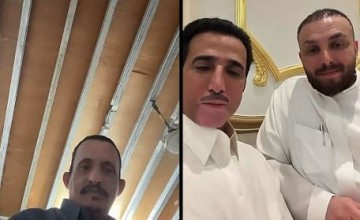 “جت الـ 50 وبقى الزواج”.. صدفة تجمع فايز المالكي في بث مباشر بشاب من محايل عسير تنتهي بتكفل المهر كاملاً (شاهد)