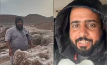 “أعنف بردية في الخليج”.. عاصفة تاريخية تضرب جنوب حائل: بياض يكسو الشويمس والحائط وتوثيق ميداني لكثافة “شعيب غنيم” (شاهد)