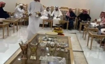 ديوان القعابيب بحائل لصاحبه خالد بن خنفور بن قعبوب يجمع الأعيان في ليلة “شبات حائل”