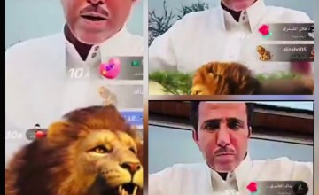 600 ألف في دقائق..  فايز المالكي ينهي بثه بسبب “سيل الهدايا” (شاهد)
