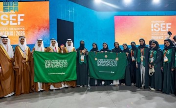 السعودية تتوَّج بالمركز الأول عالميًا في “آيسف 2026” وتحصد 24 جائزة دولية في إنجاز علمي غير مسبوق
