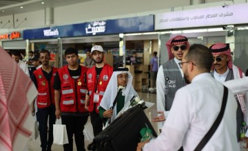 الحاج في قلب الوطن ومحل ترحيب الشعب