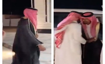 مشهد يلامس القلوب.. بالفيديو| سعوديون يحتفلون بزفاف عاملهم البنغالي على الطريقة السعودية