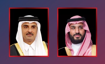 سمو ولي العهد يتلقى اتصالًا من أمير قطر لبحث العلاقات الثنائية والملفات الإقليمية