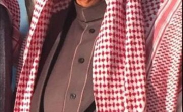 راعي قرية أم زريبة جنوب حائل “دباس بن عيد القلادي” يهنئ خادم الحرمين وولي العهد بعيد الأضحى
