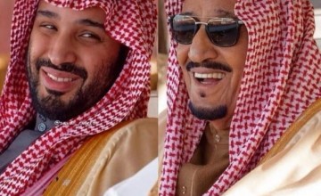 عَزمُ قيادة ولُحمة شعب ووطنُ شامخُ