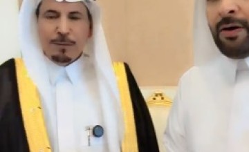 بالفيديو: رجل الأعمال أحمد بن دهيم المظيبري يشكر صحيفة الشمال على تغطيتها احتفال زفاف نجله وابن أخيه