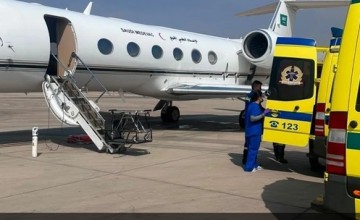 سفارة المملكة في مصر تُجلي ثلاثة مواطنين بطائرة الإخلاء الطبي لاستكمال علاجهم