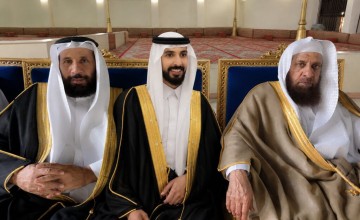 أجواء من البهجة وحضور الأهل والأصدقاء.. محمد بن محفوظ الرشيدي واخوانه يحتفل بزواج ابنهم الشاب “أحمد” في قاعة الثريا بالمدينة المنورة