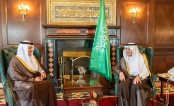 أمير تبوك يستقبل وزير النقل والخدمات اللوجستية