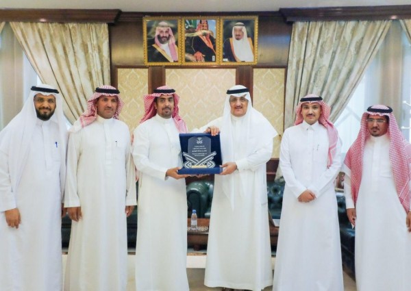 محافظ شقراء يلتقي برئيس اتحاد الرياضات اللاسلكية