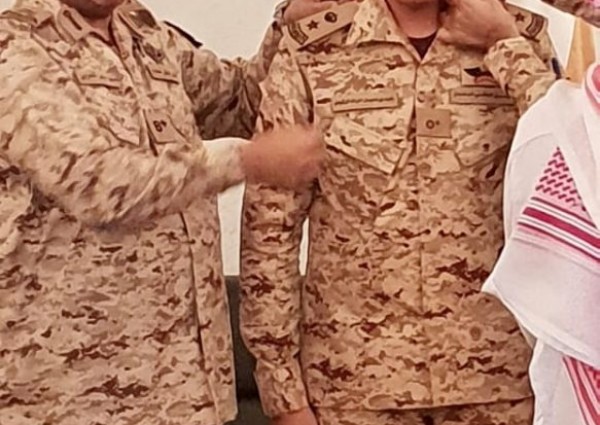 أمر ملكي كريم بترقية الرائد رشيدبن هديبان البراك الى رتبة مقدم