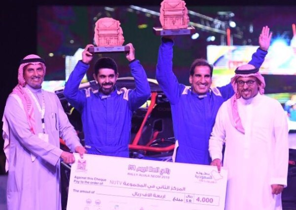 (الكابتن ماجد التويجري يحقق المركز الثاني في رالي العلا نيوم لفئة UTV )