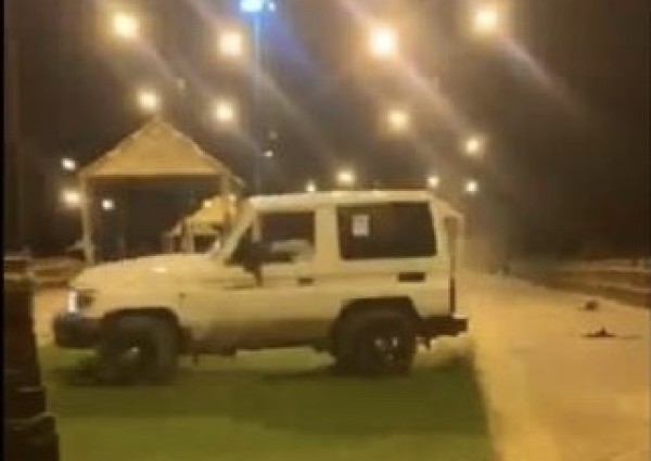 القبض على قائد مركبة اقتحم حديقة عامة .. والتفحيط داخل محيطها !