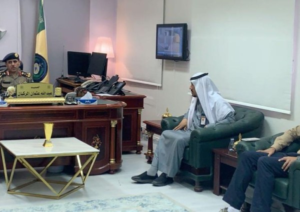 مدير مدني حائل يستقبل شركة الكهرباء للسلامة