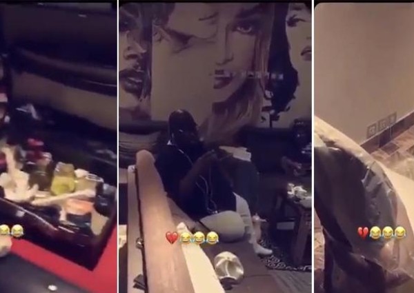 بالفيديو: أشخاص يخالفون التعليمات ويحضرون حلاق لمنزلهم .. والجهات الأمنية تطيح بهم!