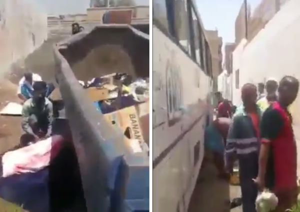 فيديو: لـ”عمالة يذبحون الدجاج” داخل أسوار مدرسة تم تخصيصها إسكان مؤقت .. وإجراء عاجل من أمانة جدة