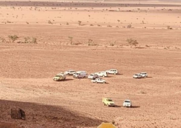 مدني حائل : انقاذ شخص احتجز في قمة جبال قرب مركز طابه