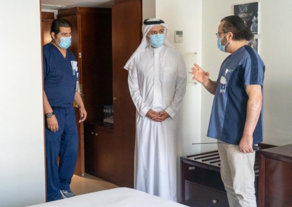 التجمع الصحي يفتتح مستشفى ميداني لمواجهة كوفيد 19