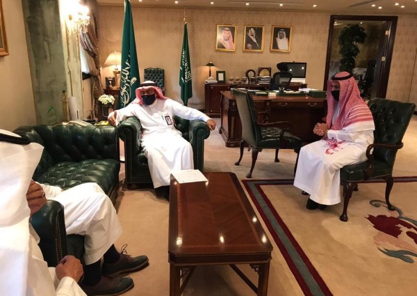 معالي أمين العاصمة المقدسة يستقبل رئيس بلدية عسفان ورئيس وأعضاء المجلس البلدي