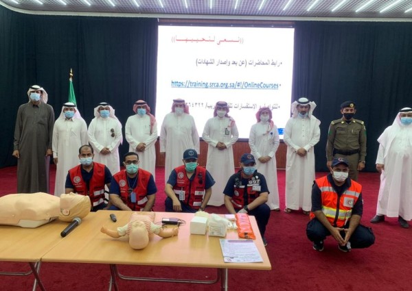 «تعليم ألمع» يحتضن فعالية الهلال الأحمر «كن مسعفًا»