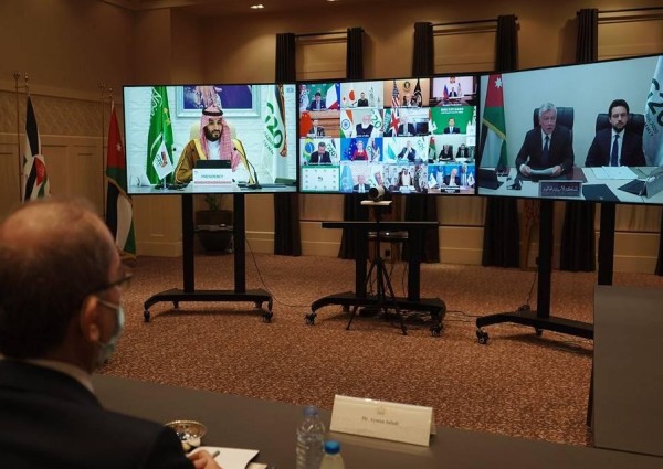 رئيس فرسان السلام متحدثا رئيسيا في ملتقى إضاءات عن قمة مجموعة العشرين