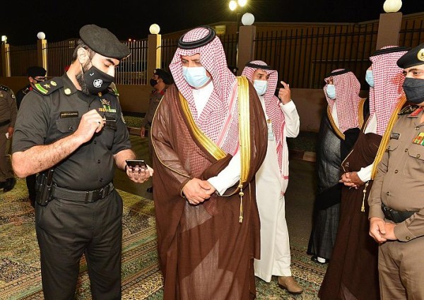 سمو أمير منطقة حائل يزور مقر شرطة المنطقة
