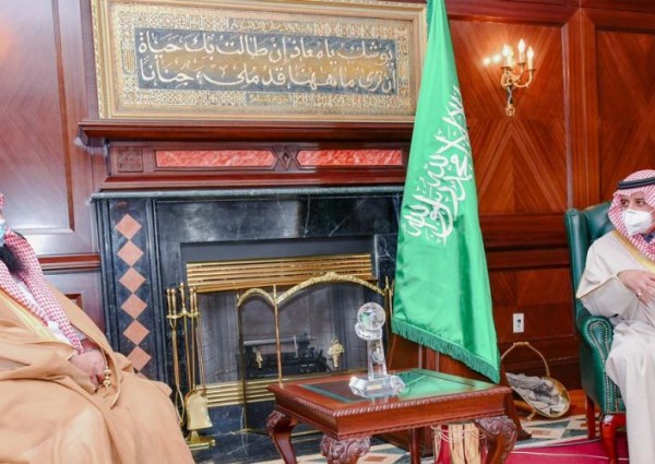 أمير منطقة تبوك يستقبل معالي نائب وزير الصناعة والثروة المعدنية